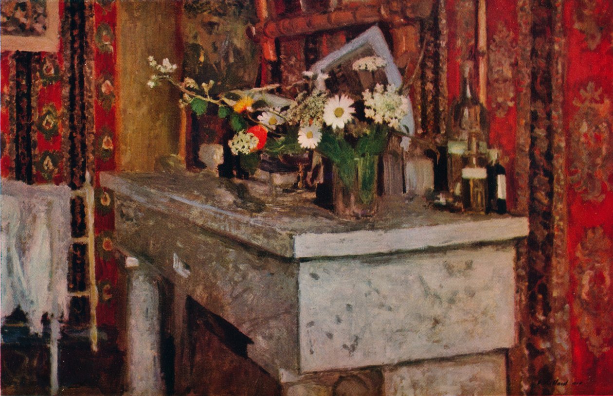 Mantelstycket, 1905 av Edouard Vuillard