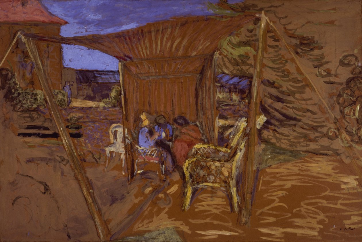 Tältet, 1908 av Edouard Vuillard