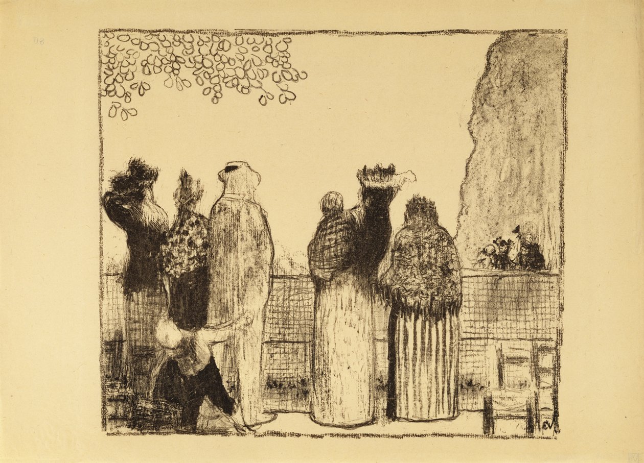 Tuilerierna, 1895 av Edouard Vuillard