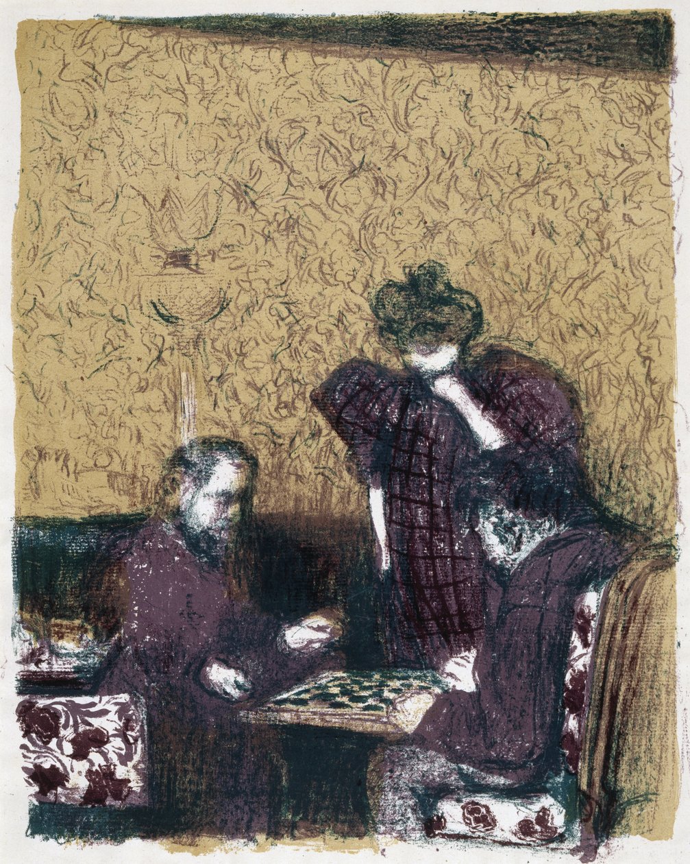 Kvinnor på utflykt av Edouard Vuillard