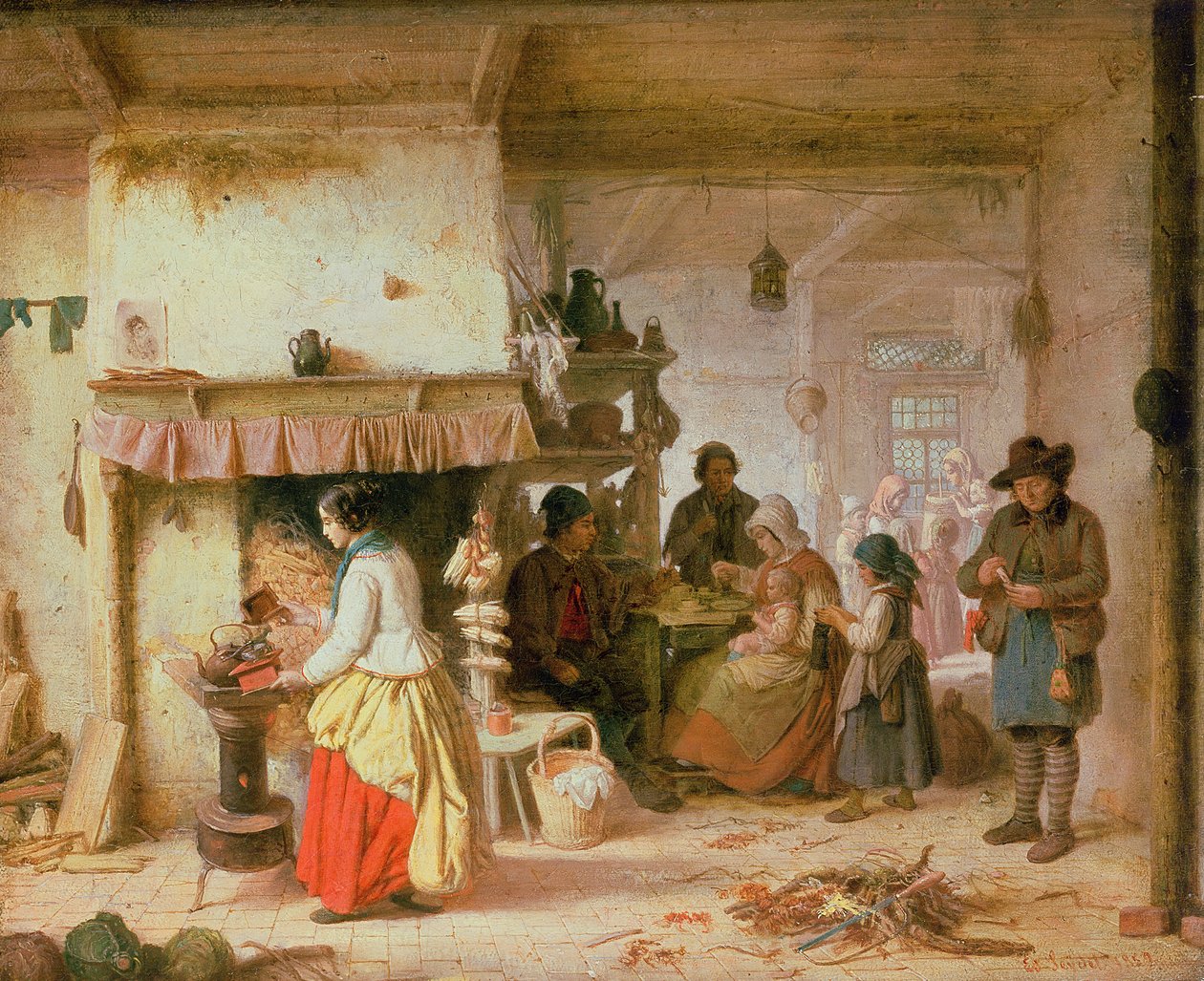 Kaffetid av Eduard Gustav Seydel