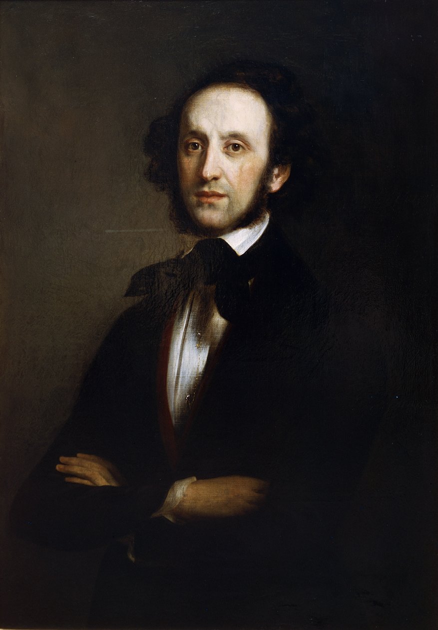 Felix Mendelssohn av Eduard Magnus