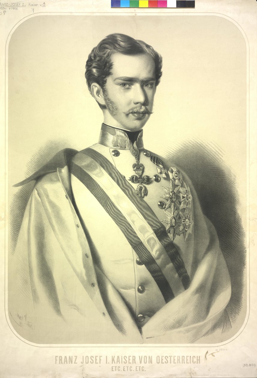 Kejsare av Österrike Franz Joseph I av Eduard Kaiser
