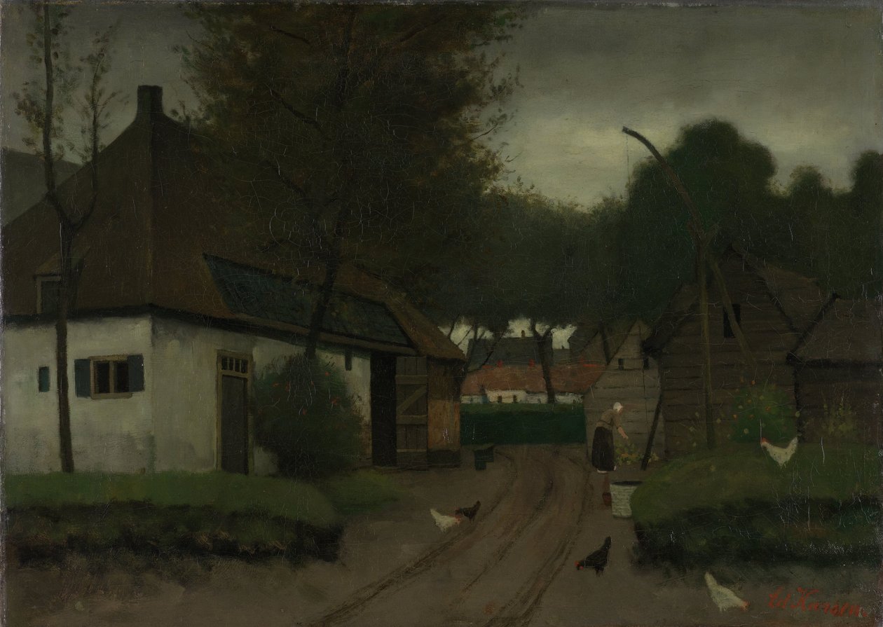 Bondgård av Eduard Karsen