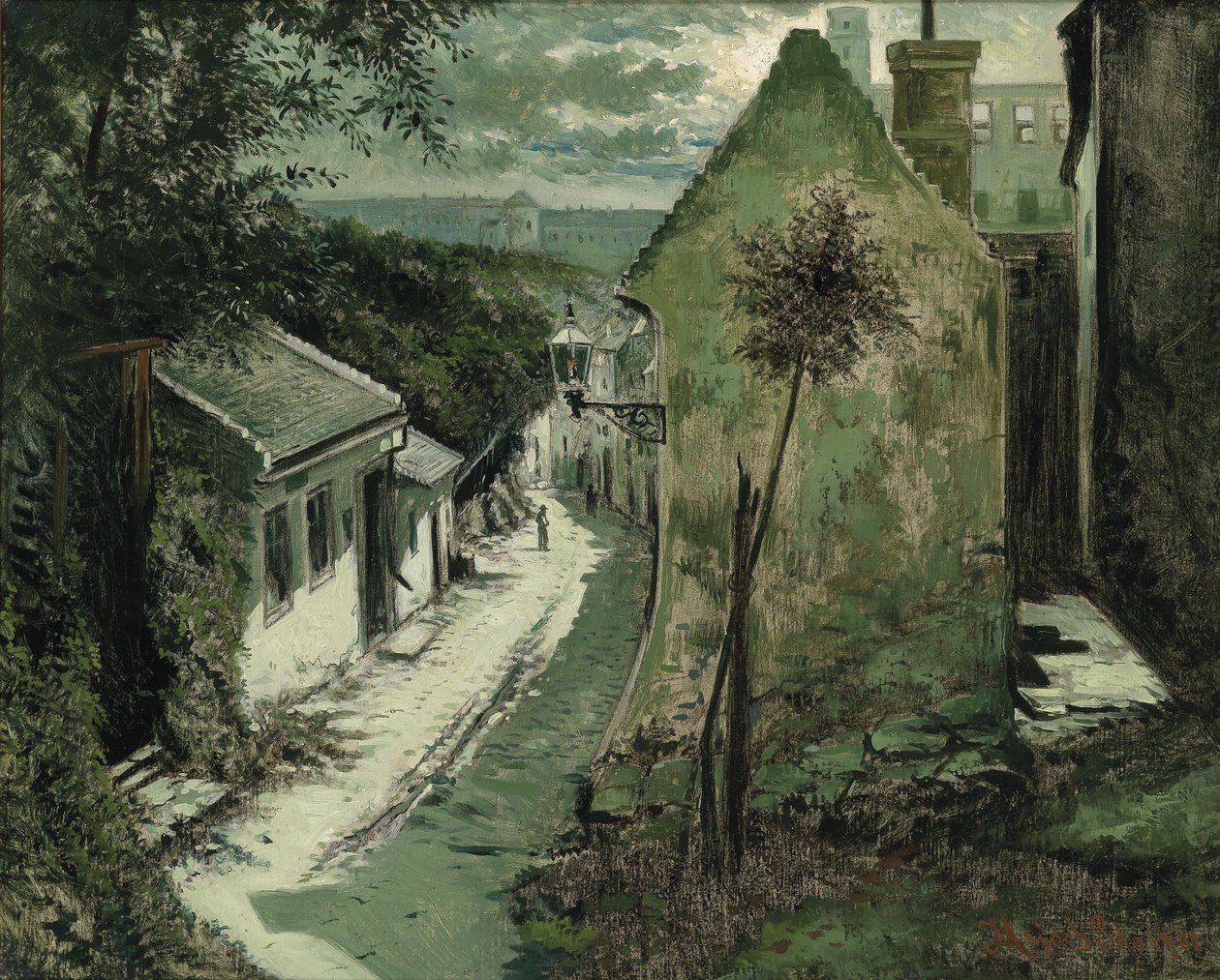 Motiv från Bratislava av Eduard Majsch