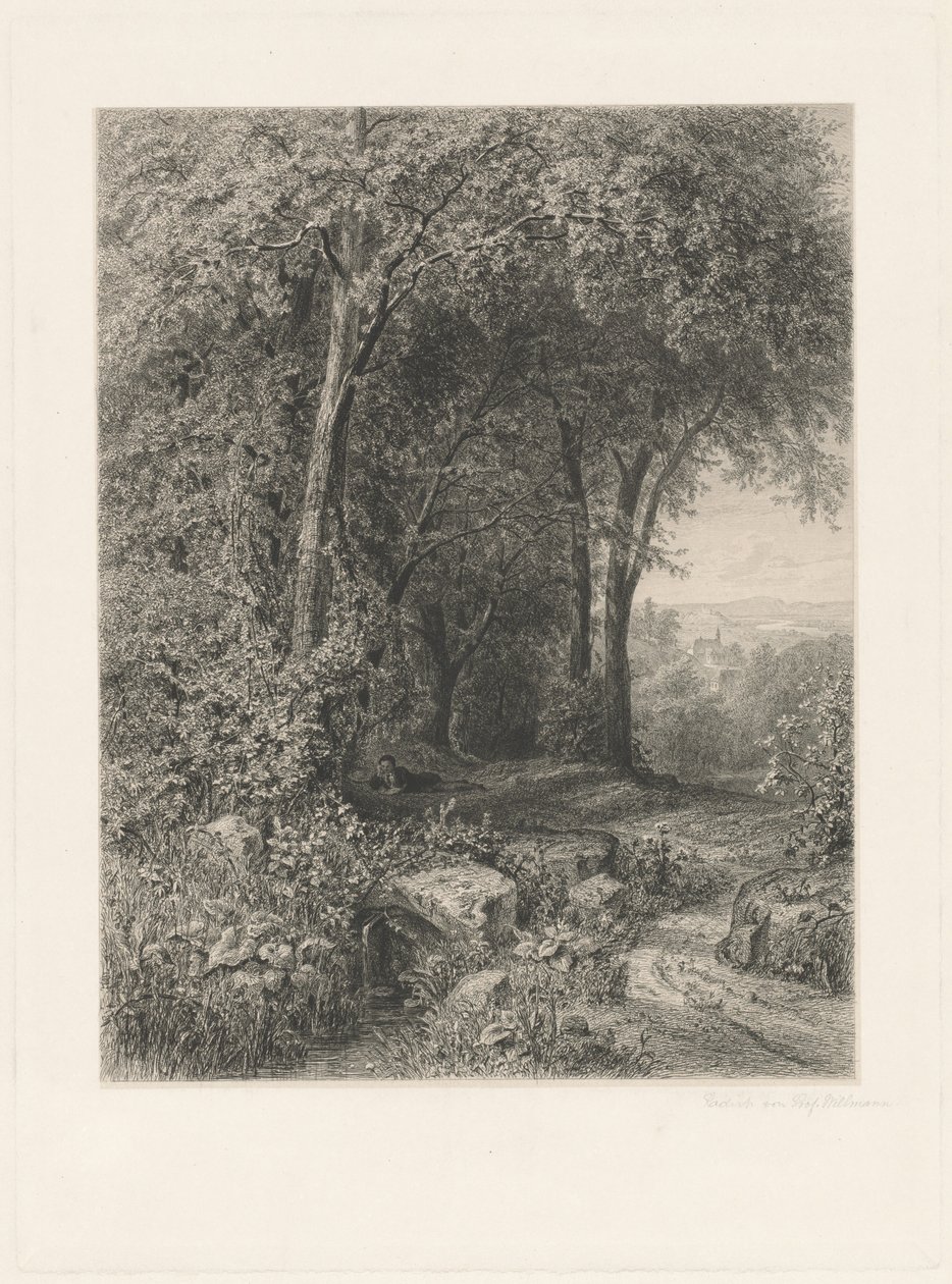 Sommar av Eduard Willmann, after Julius Mařák