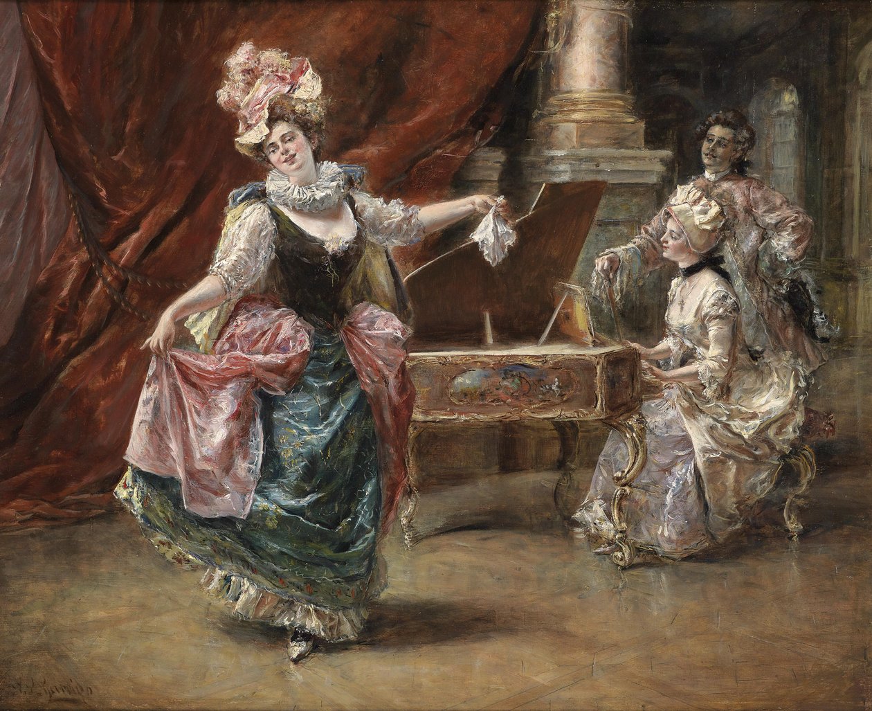 Die Tanzvorführung av Eduardo Leon Garrido