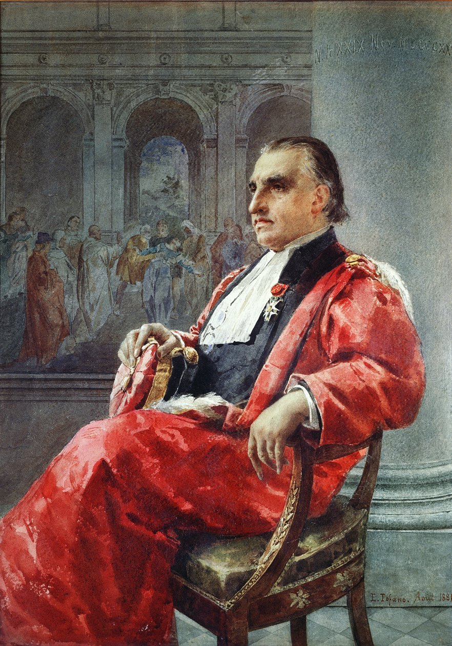 Jean-Martin Charcot (1825-93) augusti 1881 av Eduardo Tofano