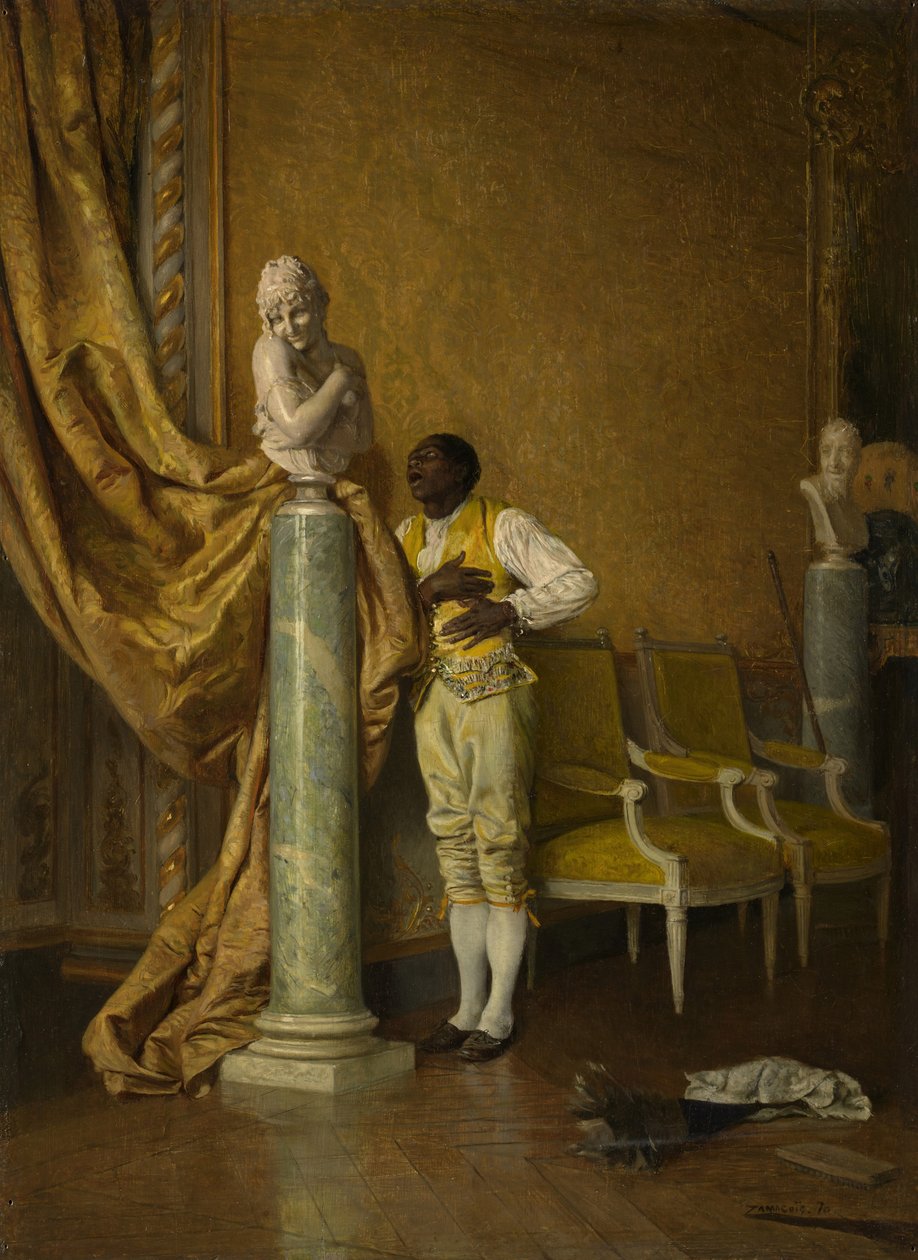 Platonsk kärlek, 1870 av Eduardo Zamacois y Zabala