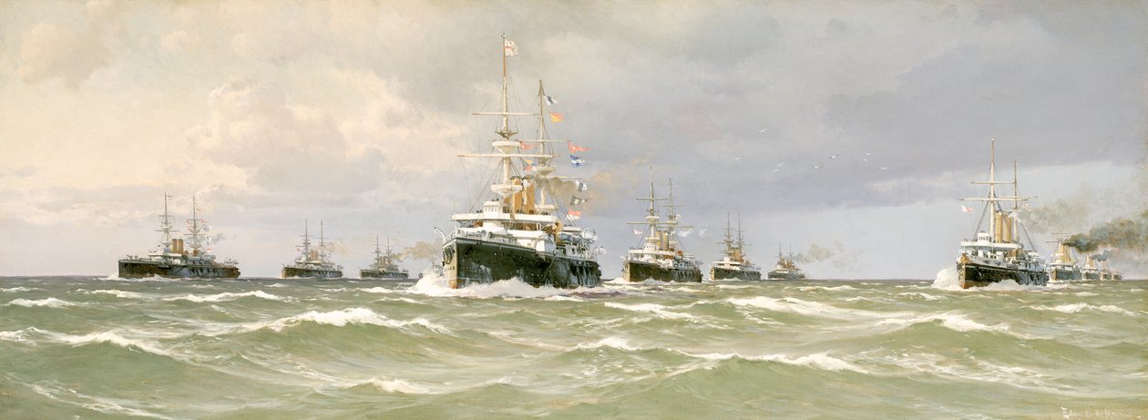 Kanalskvadronen av Eduardo de Martino