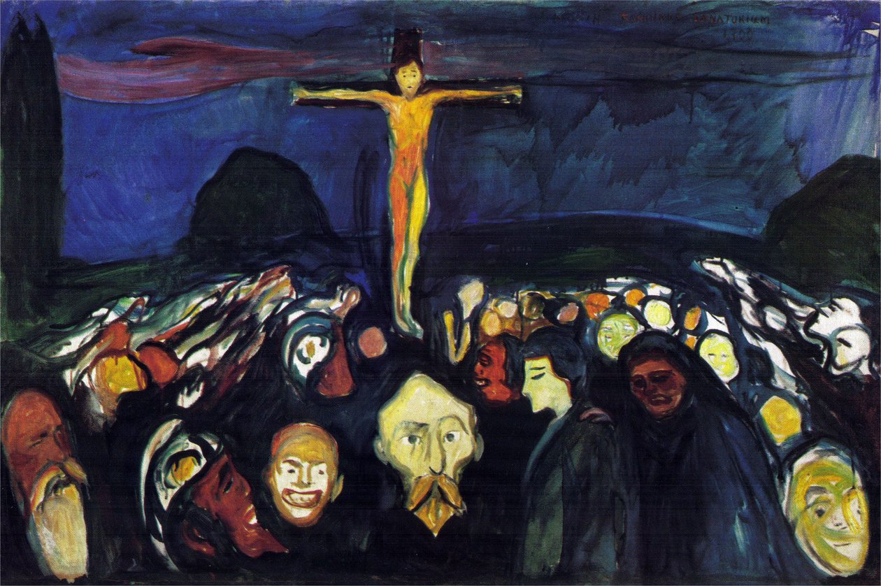 Golgotha  av Edvard Munch