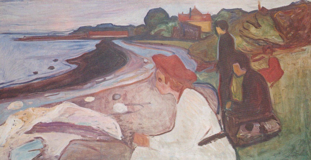 Jugend am Meer  av Edvard Munch