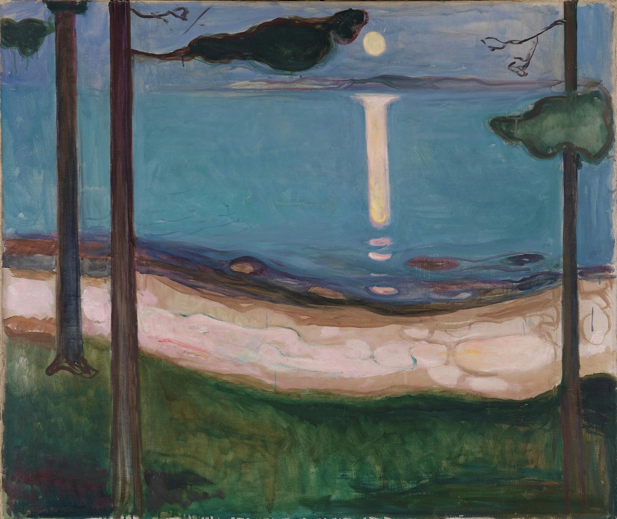 Moonlight av Edvard Munch