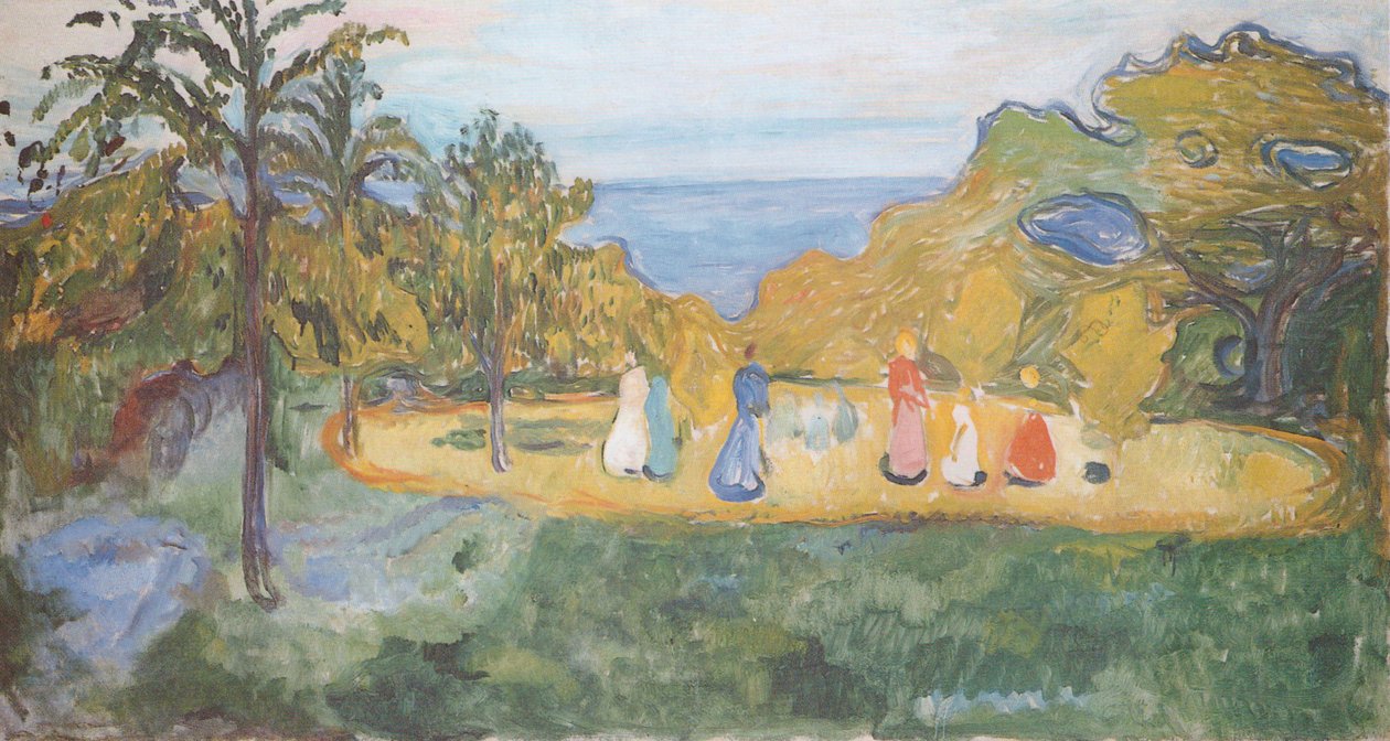 Sonnenschein  av Edvard Munch