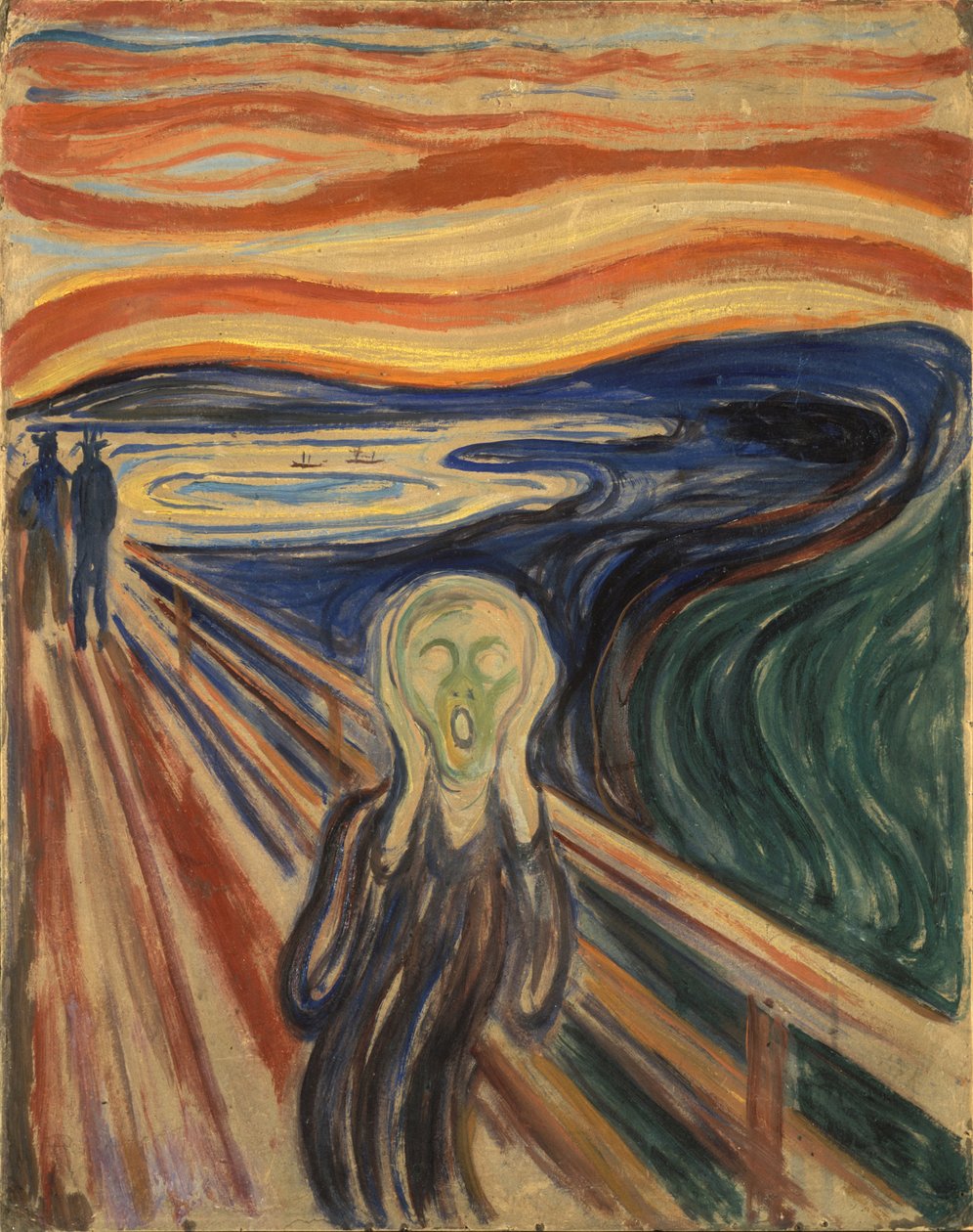 Skriet av Edvard Munch