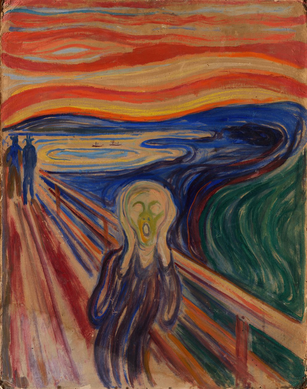 The Scream av Edvard Munch