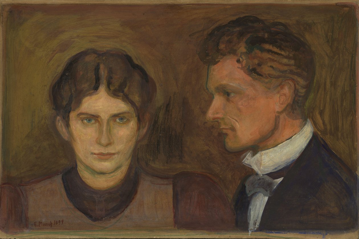 Aase och Harald Norregaard av Edvard Munch