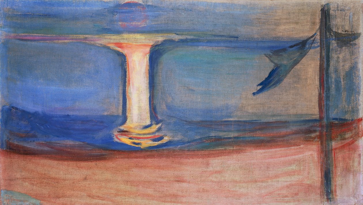 Aasgaardstrand, Aasgaardstrand strand av Edvard Munch