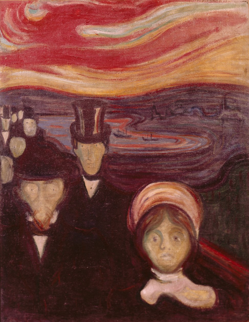 Ångest av Edvard Munch
