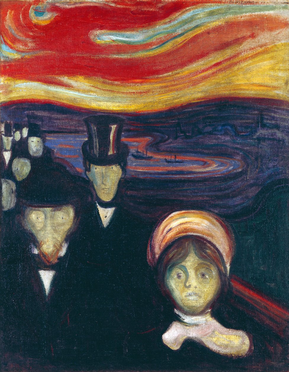 Ångest av Edvard Munch