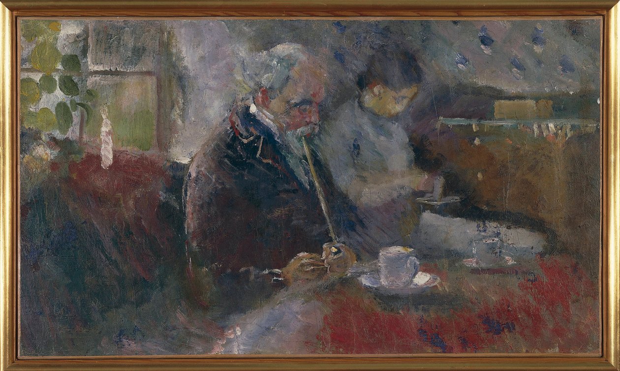 Vid soffbordet av Edvard Munch
