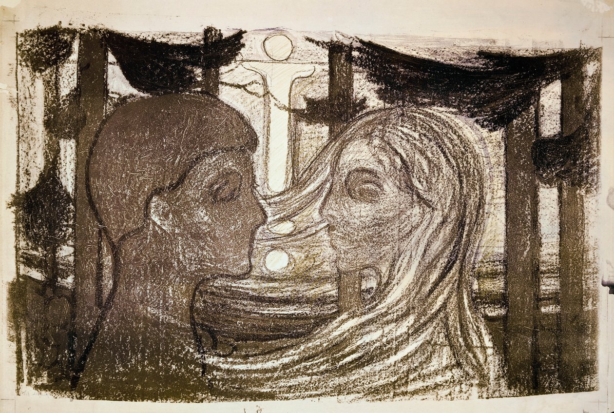 Attraktion II av Edvard Munch