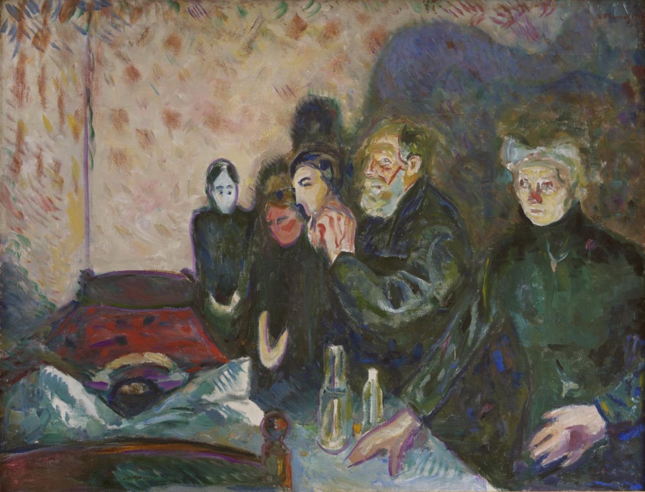 Dödskamp av Edvard Munch