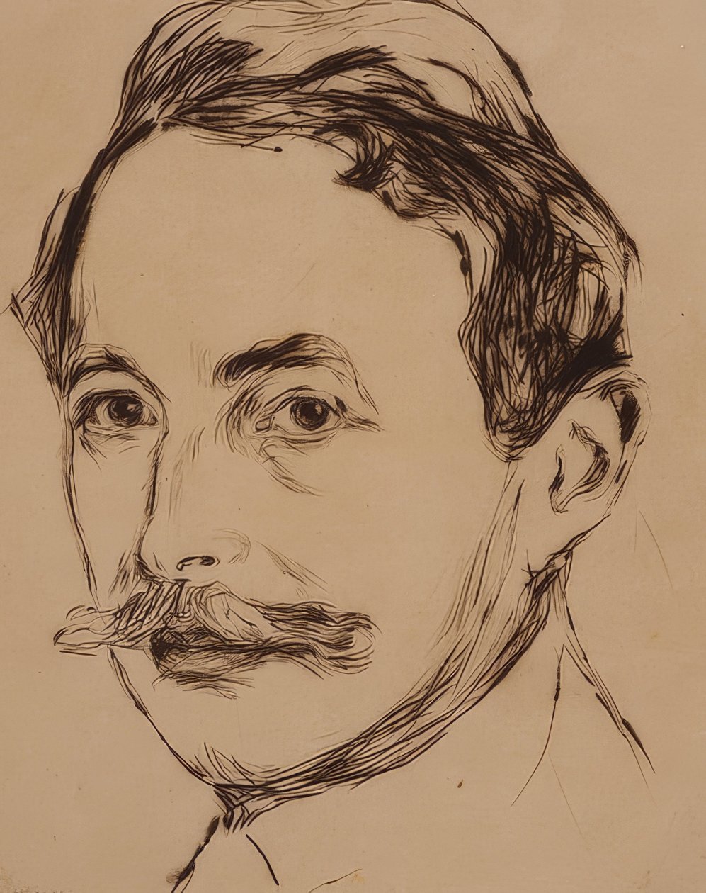 Dr Max Linde. 1902 av Edvard Munch