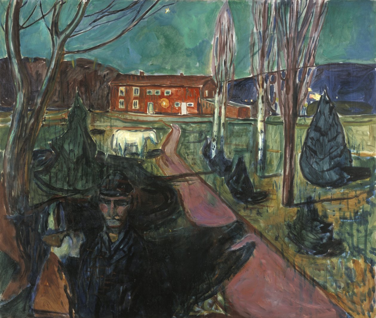 Kvällsstämning av Edvard Munch