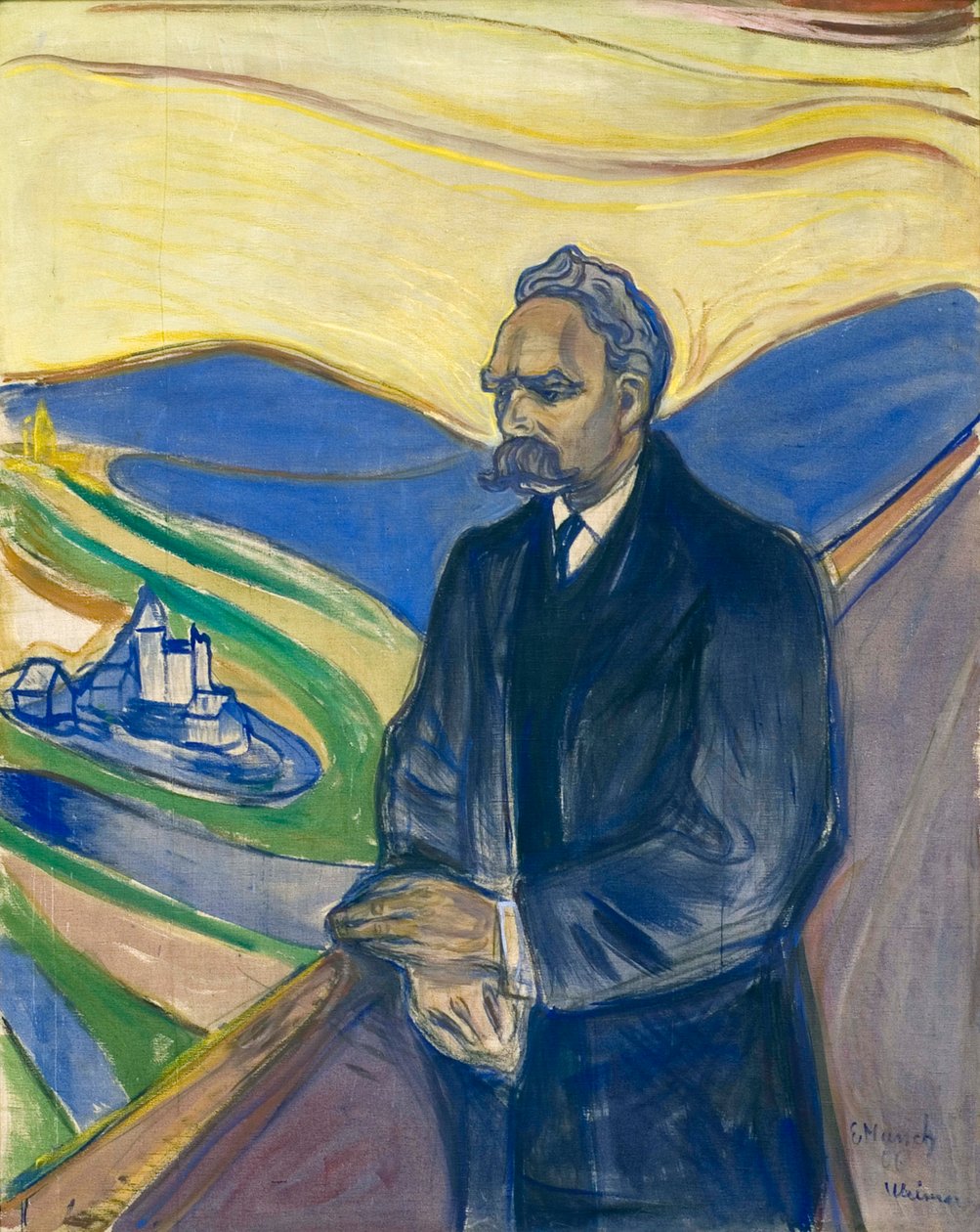 Friedrich Nietzsche av Edvard Munch