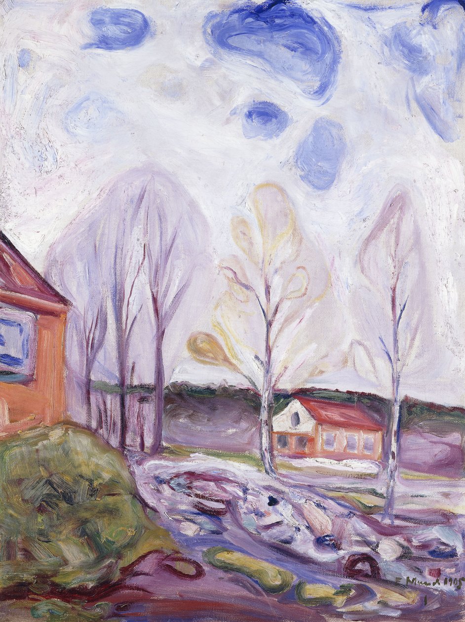 Fruhjahr Asgarstrand av Edvard Munch