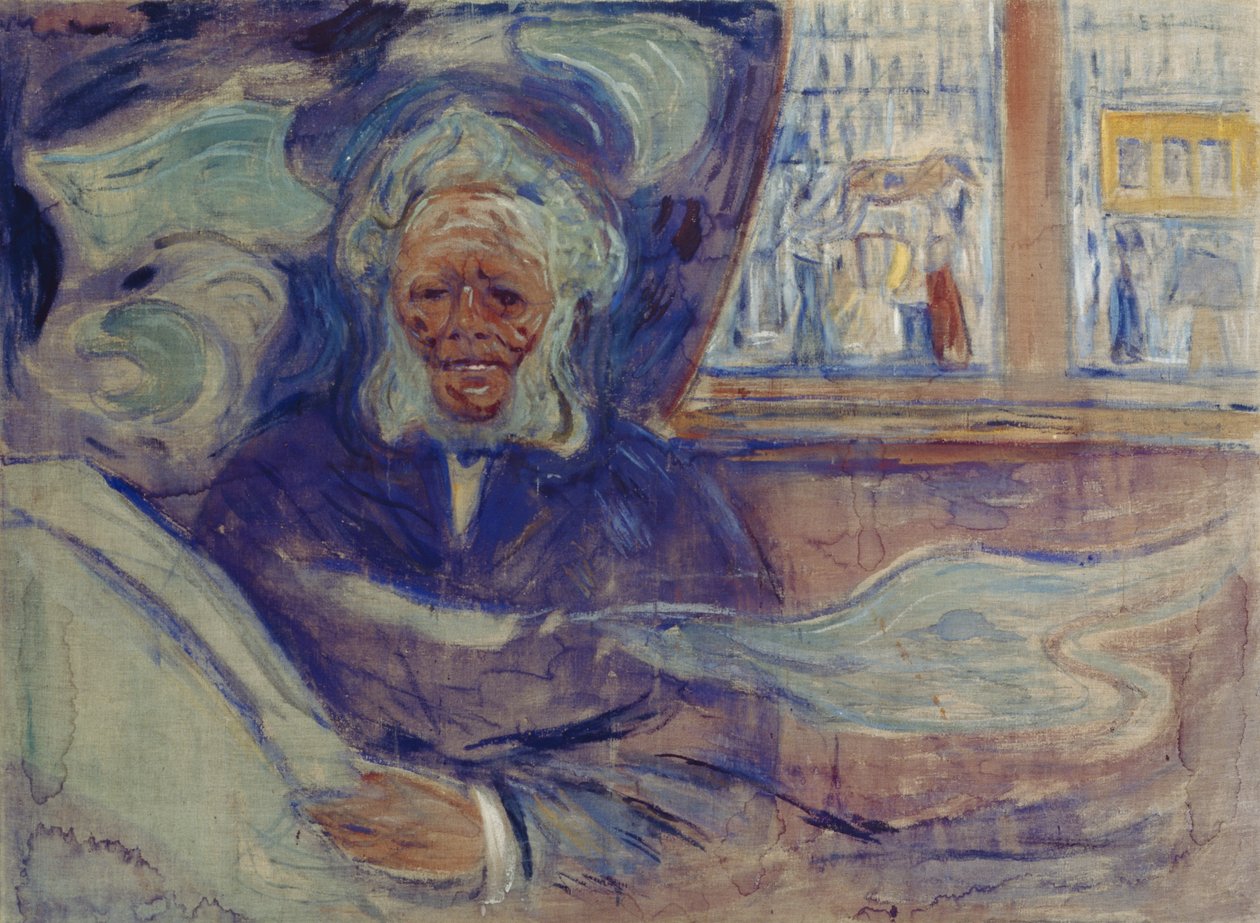 Ibsen på Grand Cafe av Edvard Munch