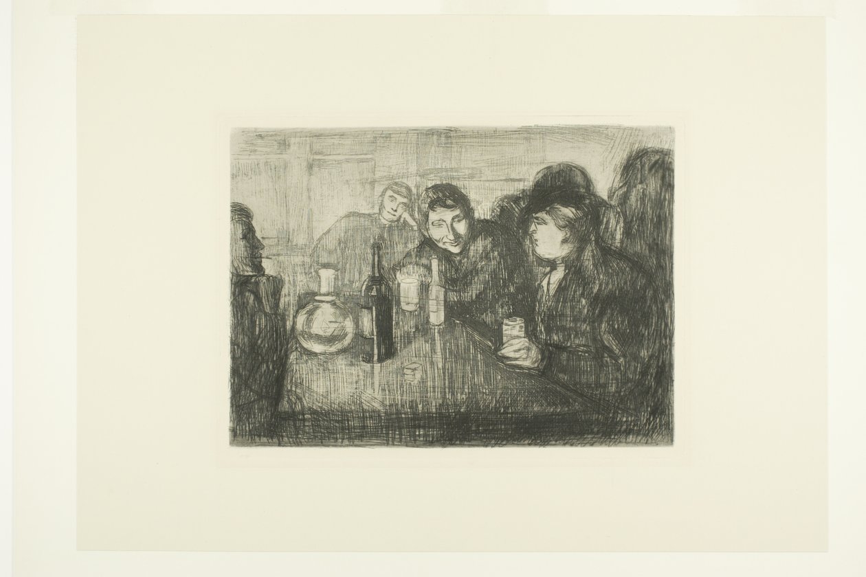 Kristiania Bohemians I av Edvard Munch