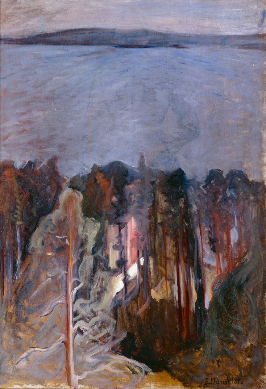 Landskap av Edvard Munch