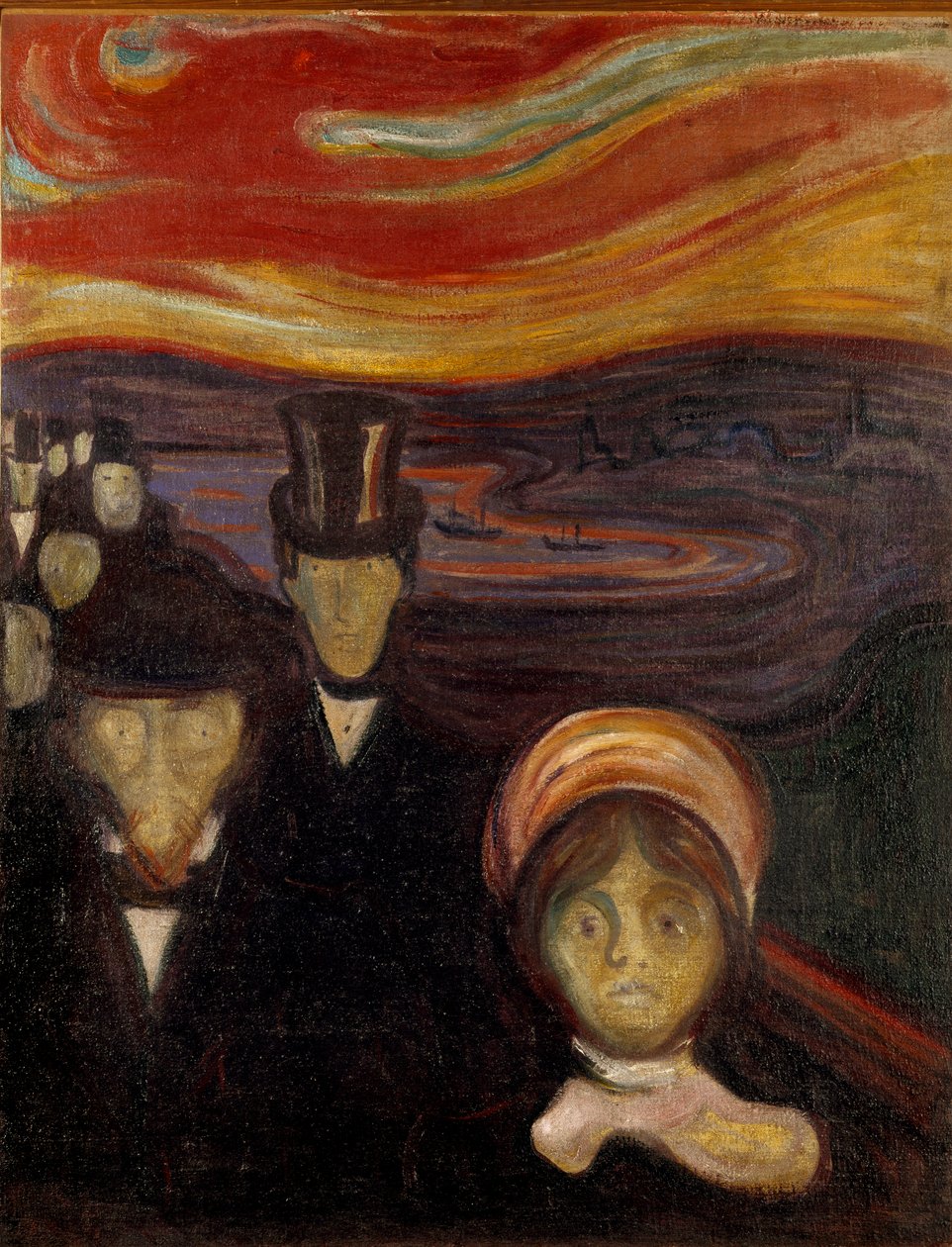 Kvalmålning av Edvard Munch av Edvard Munch