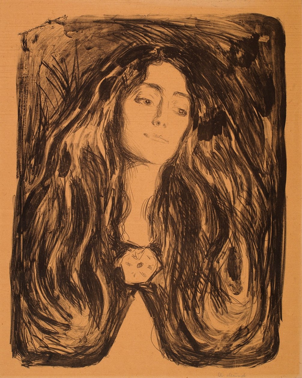 Madonna av Edvard Munch