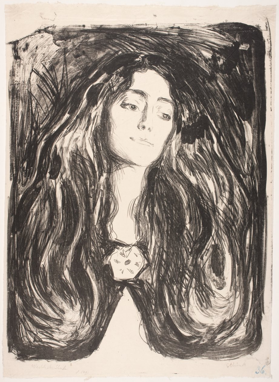 Madonna av Edvard Munch