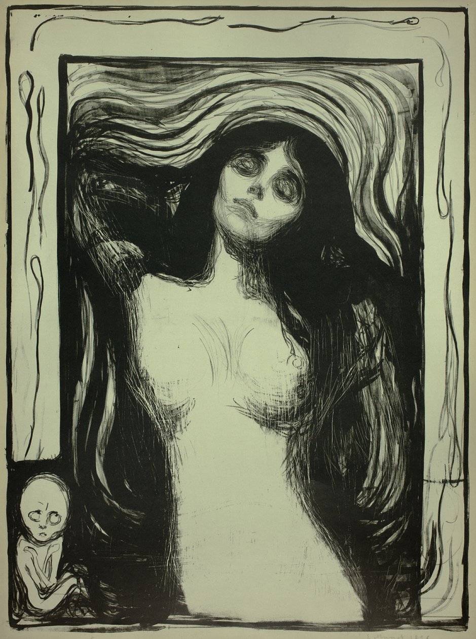 Madonna av Edvard Munch