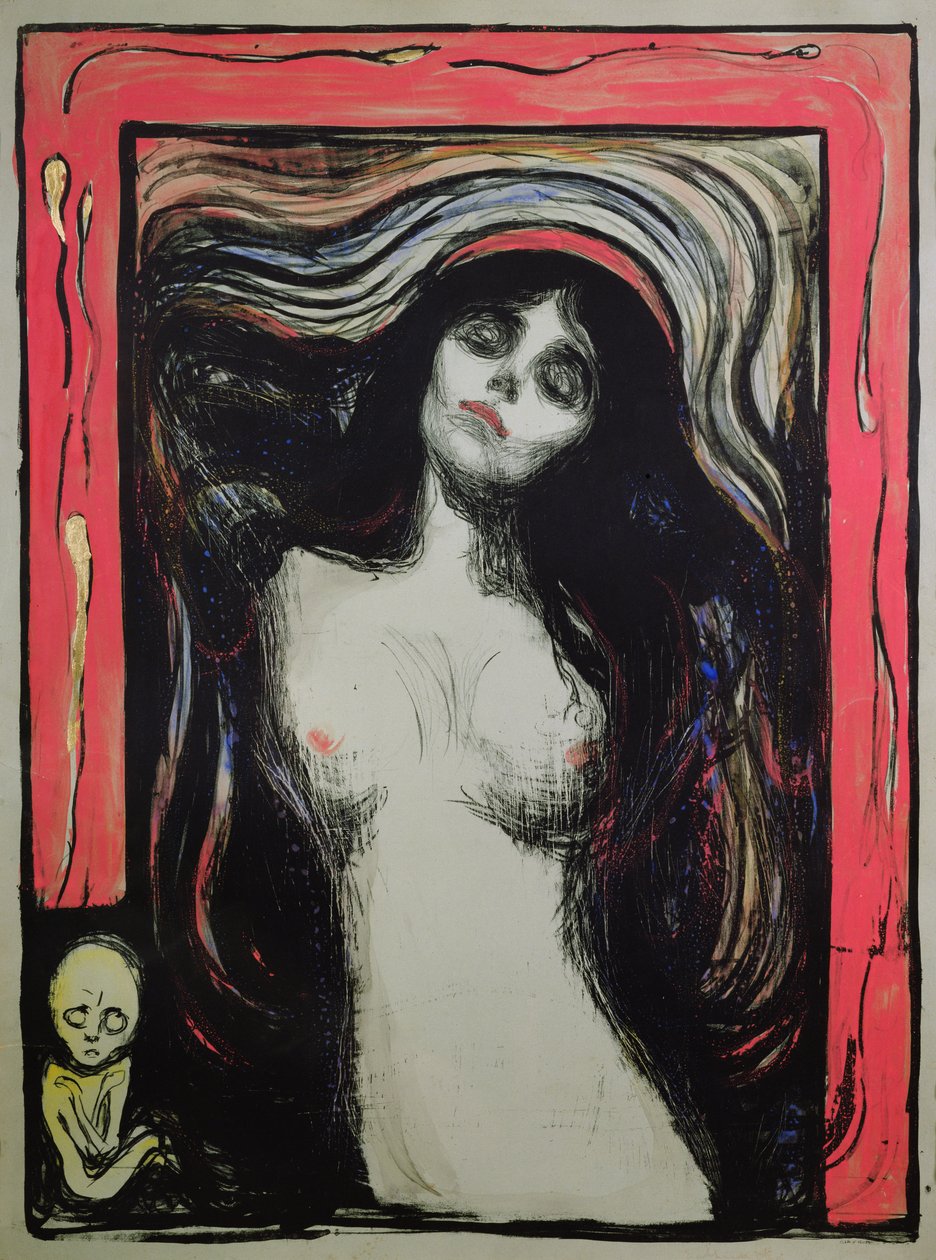 Madonna av Edvard Munch