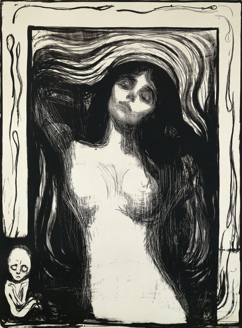 Madonna av Edvard Munch