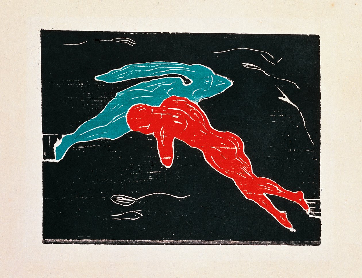 Möte i yttre rymden av Edvard Munch