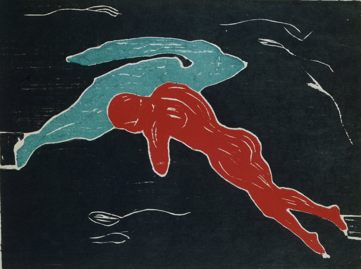 Möte i rymden av Edvard Munch