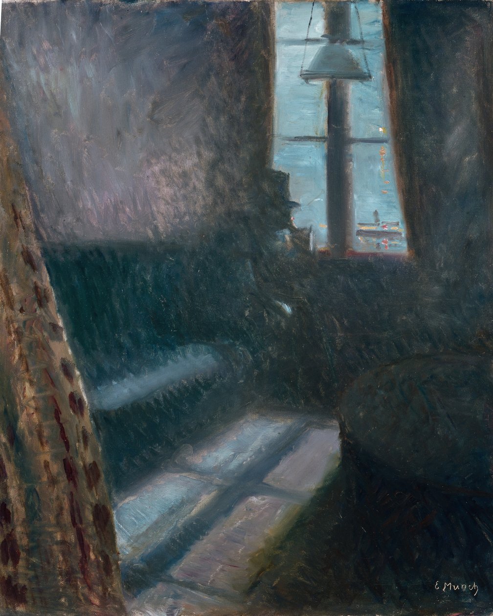 Natt, Saint Cloud av Edvard Munch