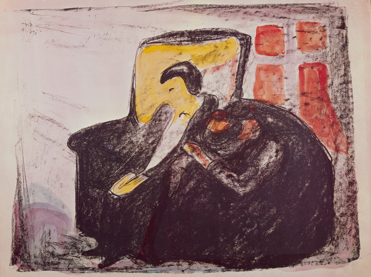 Oswalds sammanbrott av Edvard Munch