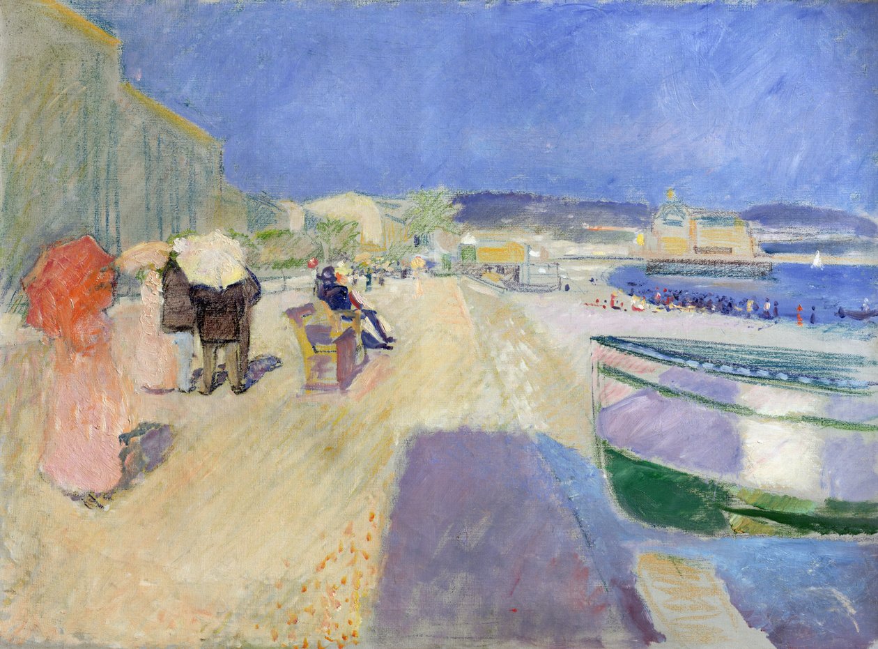 Promenade des Anglais av Edvard Munch