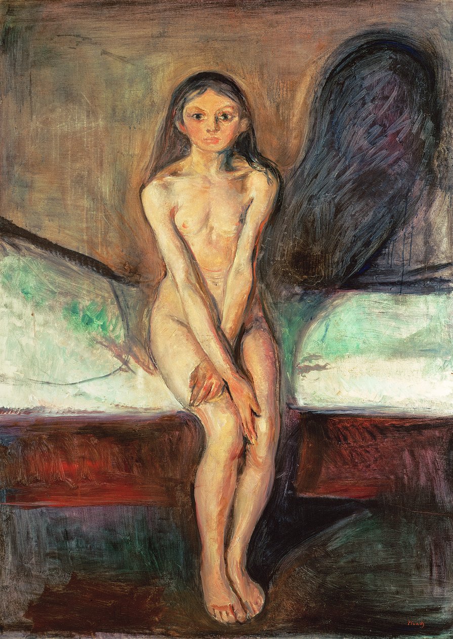 Puberteten av Edvard Munch