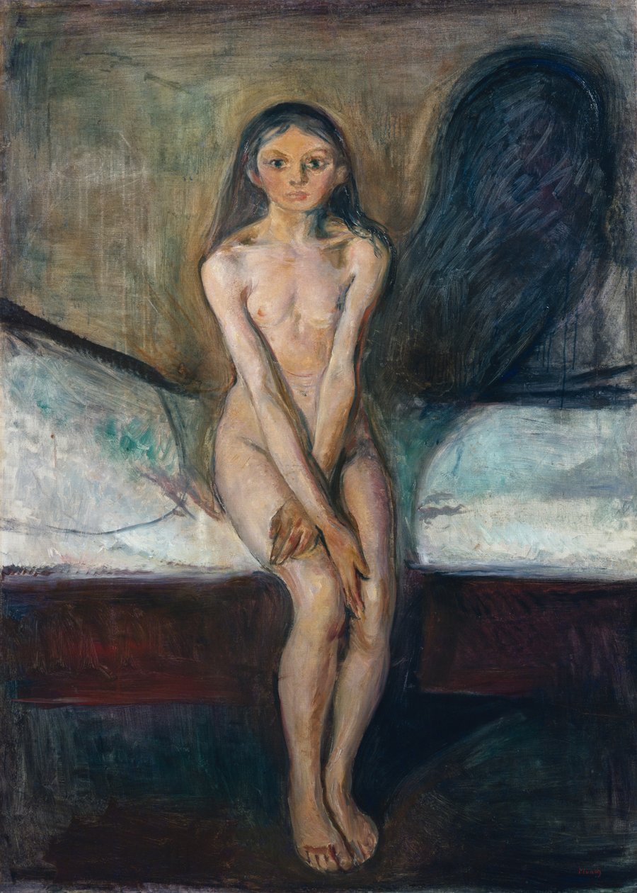 Puberteten av Edvard Munch