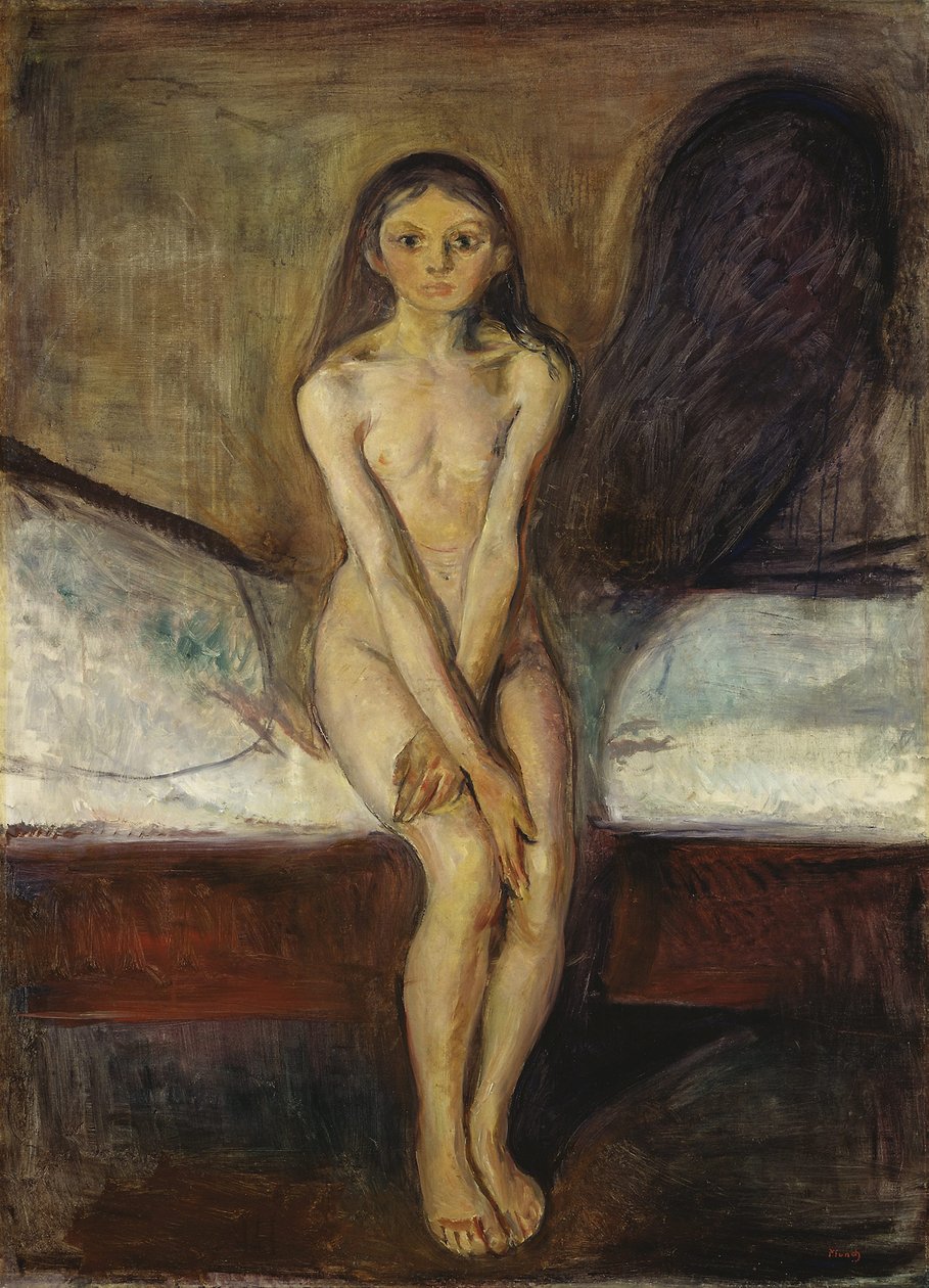 Puberteten av Edvard Munch