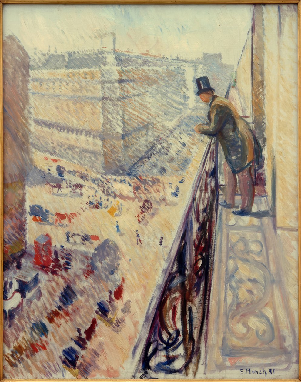 Rue Lafayette av Edvard Munch