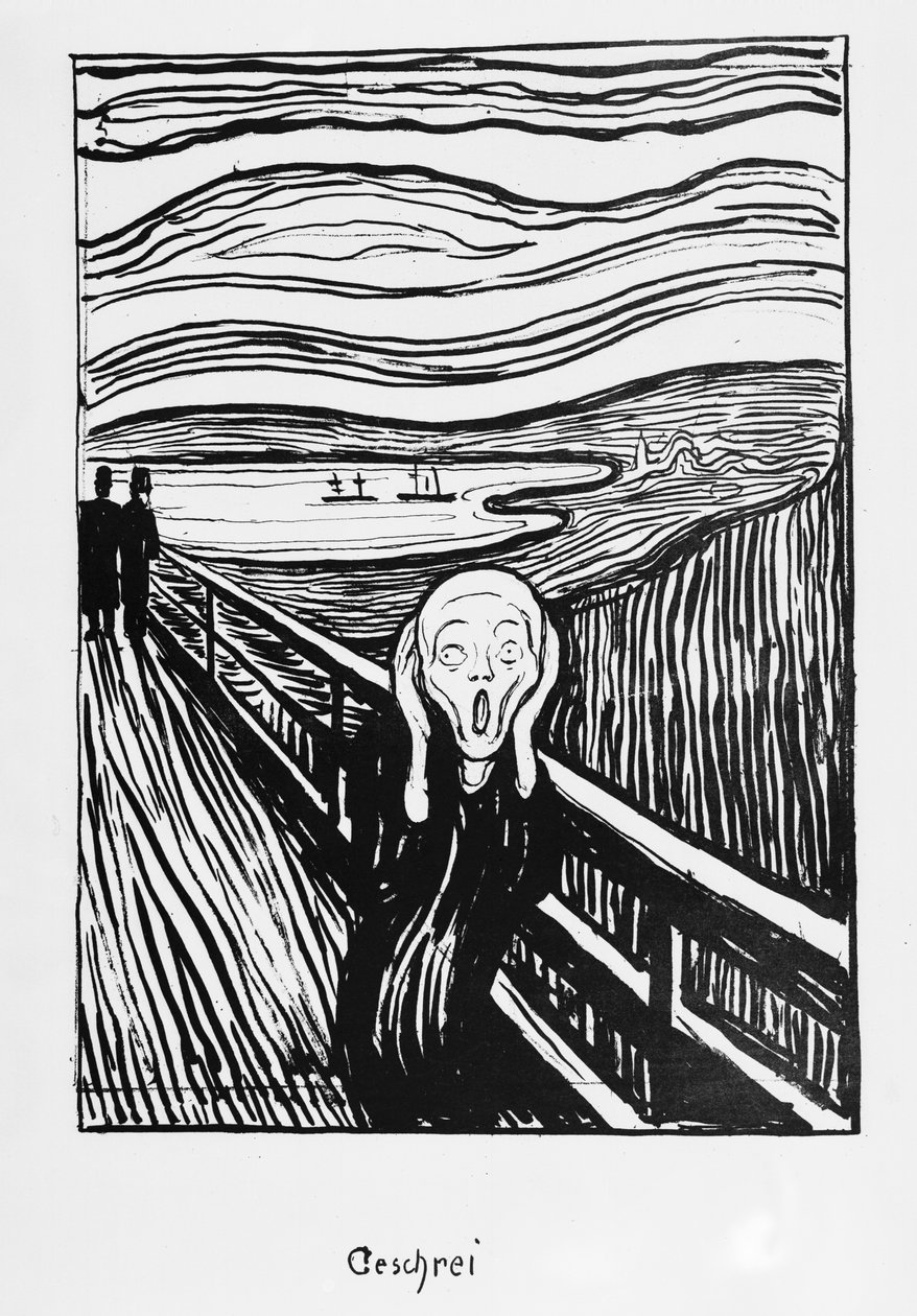 Skrika av Edvard Munch